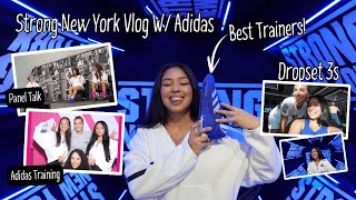 First Time at STRONG NEW YORK: Repping Adidas on the Panel, Workouts, & Exploring My Favorite City!