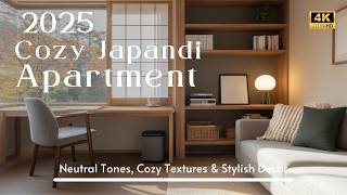 Japandi Apartment Trends 2025: Serene Spaces with Neutral Tones, Cozy Textures \u0026 Stylish Decor