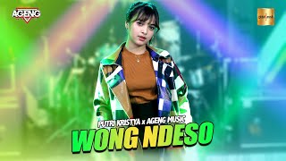 Putri Kristya ft Ageng Music - Wong Ndeso (Official Live Music)