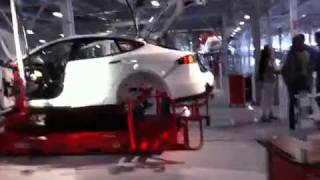 Tesla Model S factory trip