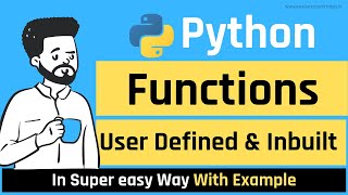 Functions in Python | Python Tutorial for Beginners in Hindi