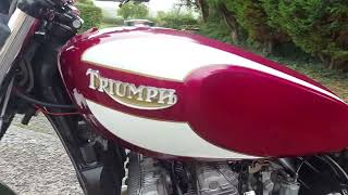 ORIGINAL 1975 TRIUMPH TRIDENT T160 FOR SALE. WALK ROUND AND START UP