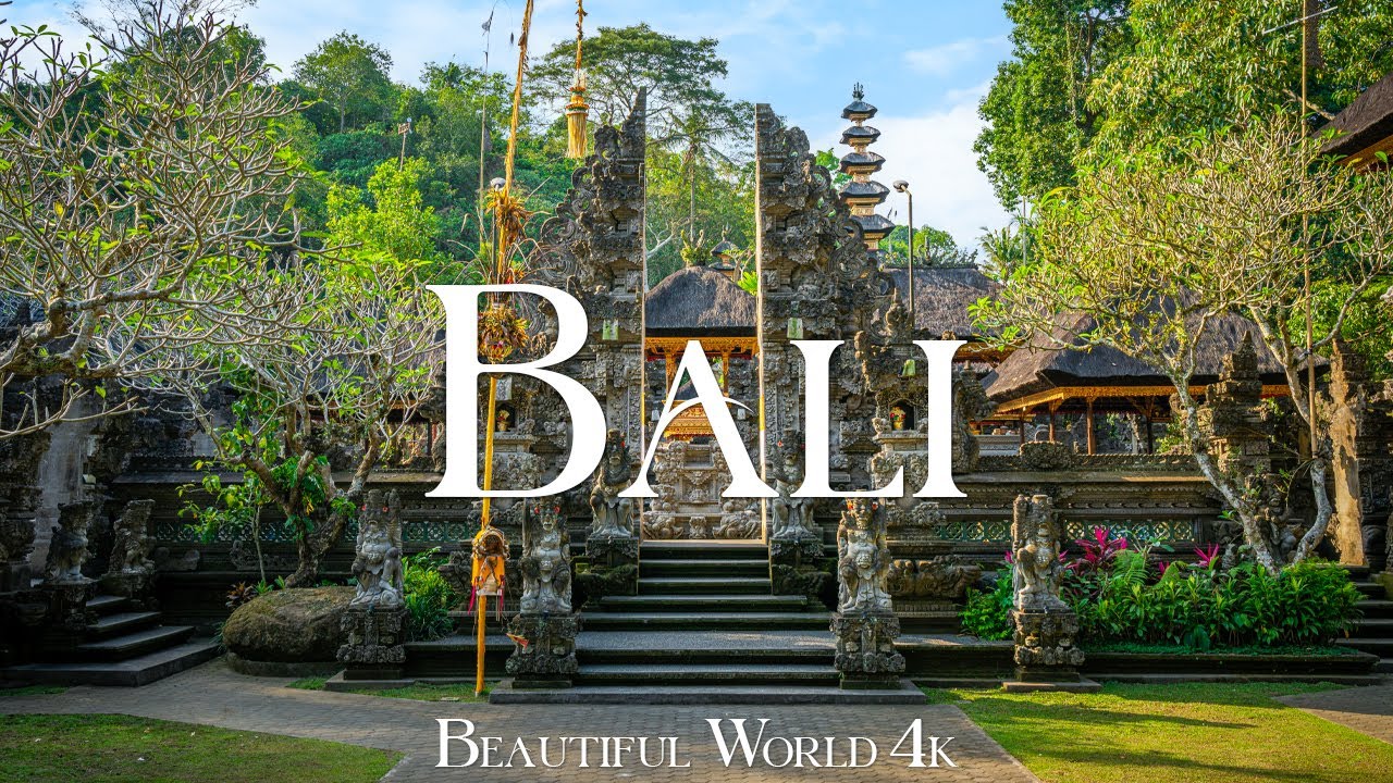 Bali 4K Scenic Relaxation Film - Meditation Relaxing Music - Travel ...