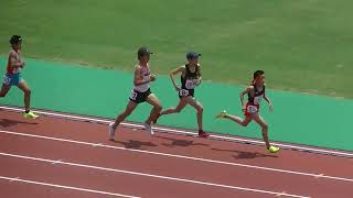 20220618福岡県中学陸上選手権 中1男子1500m決勝最終組