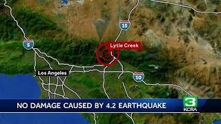 4.2 quake shakes Southern California