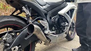 SUZUKI GSX-R750 K9 アサヒナレーシング フルエキ　バッフル無し / ASAHINA Racing TITAN FORMULA MUFFLER without DB-Killer