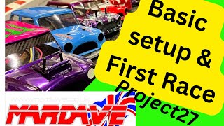 Mardave / Kamtec Mini RC Racing BASIC / NEW RACER Set up (Project 27)