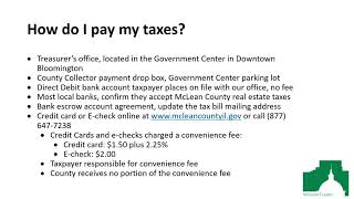 Property Tax Assessment Public Information Session