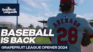 Baseball Is Back: Spring Training Opener 2024 | St. Louis Cardinals