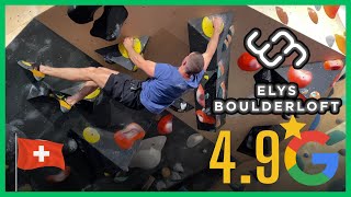 ESCALO en el MEJOR ROCÓDROMO de BASILEA (SUIZA) : ELYS BOULDERLOFT 4.9 ⭐| ¡QUE CALIDAD DE SETTING!