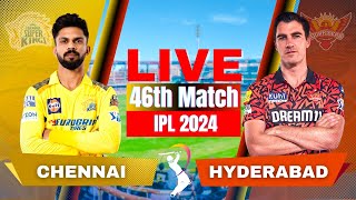 🔴 Live IPL: Chennai Super Kings vs Sunrisers Hyderabad | CSK vs SRH | IPL Live Scores & Commentary