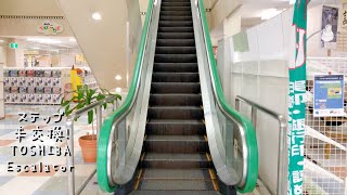 【レア 古いエスカレーター 東芝製】アンディショッピングセンター 西側 昇り 《ステップ未交換！》 TOSHIBA Escalator at Andy Shopping Center in Japan