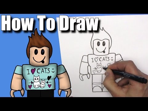 How To Draw Denis Daily From Roblox Easy Step By Step - how to draw denis daily from roblox 14 steps with