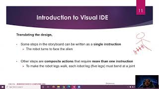 THEORY TOPIC 4 [PART 1]: INTRODUCTION to a VISUAL IDE (INTEGRATED DEVELOPMENT ENVIRONMENT)