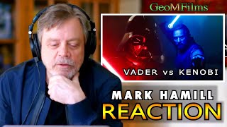 Mark Hamill Obi-Wan Kenobi vs Darth Vader REACTION DUB