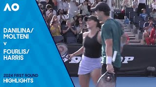 Molteni/Danilina v Harris/Fourlis Highlights | Australian Open 2024 First Round