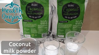 Coconut milk powder review - The Coconut Company