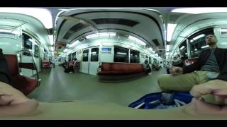 360゜動画　リコーシータＳ　近鉄電車内