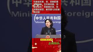 【龙的传人】华春莹批美、英、加和欧盟涉疆制裁：今天的中国，不是伊拉克，不是利比亚，也不是叙利亚，更不是120年前的中国！