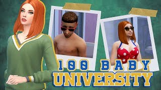 "WOOHOOING IN THE BUTLERS BED?!" || The Sims 4 || 100 Baby University Challenge || PART NINE