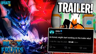 UPDATE 20! Tráiler Confirmado (Blox Fruits) | ROBLOX