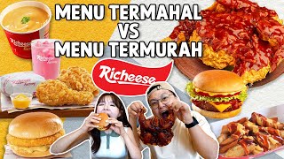 MENU TERMAHAL VS TERMURAH Di RICHEESE FACTORY !!