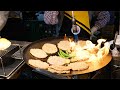 Black Pork Tteokgalbi Double Burger / korean street food / Jeju Dongmun Night Market