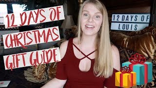 12 DAYS OF CHRISTMAS GIFT GUIDE | VLOGMAS