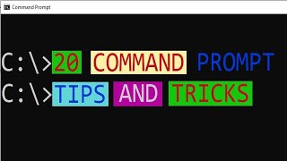 20 Command Prompt Tips and Tricks You Should Know