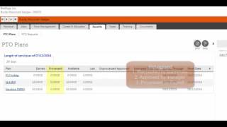Manager Video - Checking Time Off Balances in UltiPro