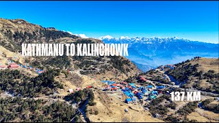 kathmandu to kalinchowk 137 km only day 1 kalinchowk kuri village \\nepali thito  vlog