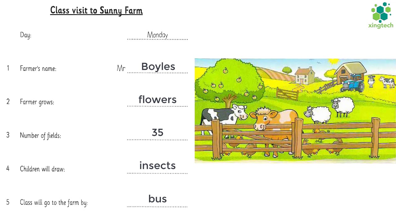 Flyers 9 Test 1 Part 2 Listening With Answer Booklet Youtube