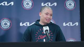 Ty Lue Reacts To The Clippers 118-89 Win Over The Blazers. HoopJab NBA