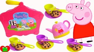 Peppa Pig Has a Tea Party Genie Teaches Counting