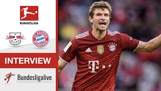 THOMAS MÜLLER INTERVIEW | LEIPZIG BAYERN | 4.Spieltag |