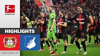 Schick & Andrich Safe Cross-League Season Record! | Bayer 04 Leverkusen - Hoffenheim 2-1 | MD 27