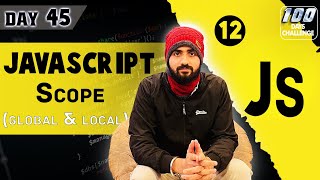 Scope in JavaScript || #mern #javascript || Full Stack Web Development 2024