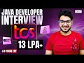TCS Java Developer Interview Experience & Questions [ 13 LPA+ ]
