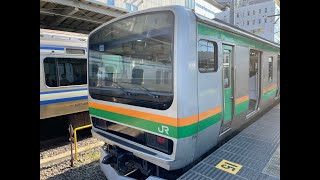 （臨時）品川←新宿間E231系グリーン車からの車窓（2021年10月23・24日 渋谷駅改良工事）