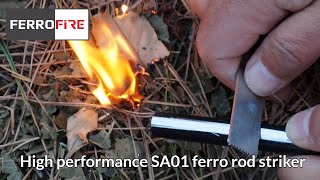 FERROFIRE SA01 Carbon Steel Ferro Rod Striker