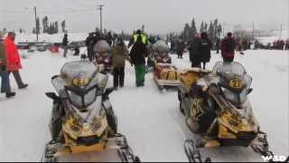 Cain's Snowmobile Quest Race In Labrador