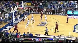 Loyola Offense- Penetration off Throwback