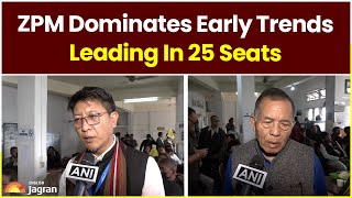 Mizoram Election Results 2023: ZPM Dominates Early Trends, Leading In 25 Seats | Jagran English News