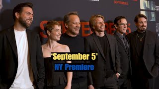 Rendezvous at the NY Premiere of 'September 5'