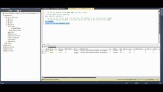 MS SQL 2012 - How to Fix Error ERROR 9002 LOG FILE IS FULL.avi