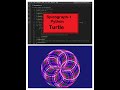 Python Turtle Tutorial | Circle Spirograph | Spirograph #1