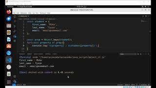 How to Iterate Over All the Properties of an Object in JavaScript