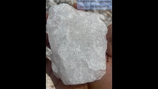 HIGH PURITY QUARTZ ( FOR CRUCIBLE AND SEMI-CONDUCTOR INDUSTRY)