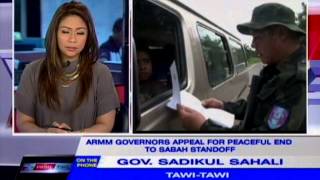 ARMM governors appeal for peaceful end to Sabah standoff