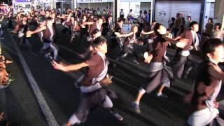 第61回よさこい祭り本祭1日目(2014/8/10)「ダンスクリーム AZUKI by 建匠」